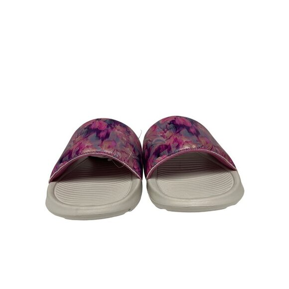 NEW! Nike Victori One Slide Floral Pink Cosmic Fuchsia Sandal Women's Size 11 - Picture 4 of 10